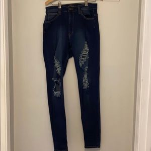 Fashion nova high waisted jeans